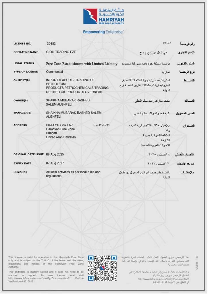 Trade License